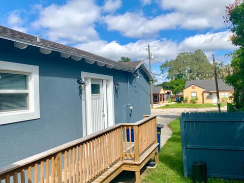 Property building, Patio