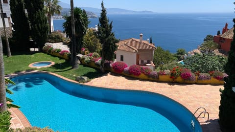 Day, Pool view, Sea view, Swimming pool