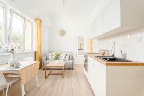 Kitchen or kitchenette, Living room