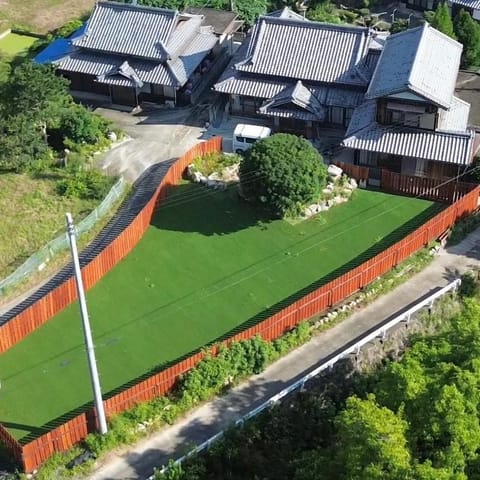 ドッグラン併設いろどり荘 露天風呂付き House in Hiroshima Prefecture