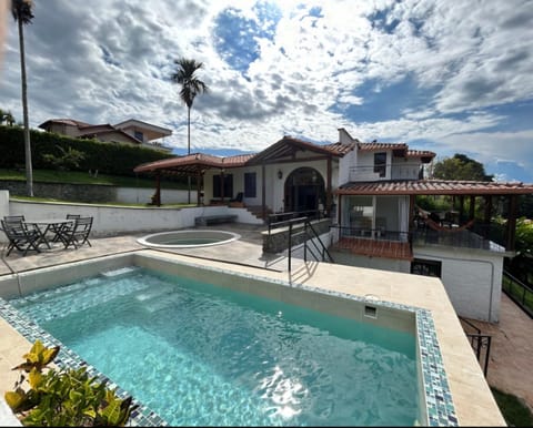 Property building, Patio, Pool view, Swimming pool