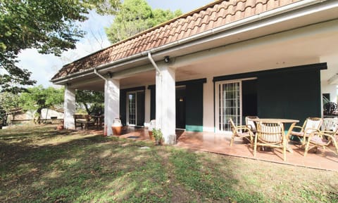 Property building, Patio, Garden, Dining area, Garden view