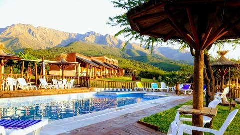 Mountain view, Pool view, Swimming pool