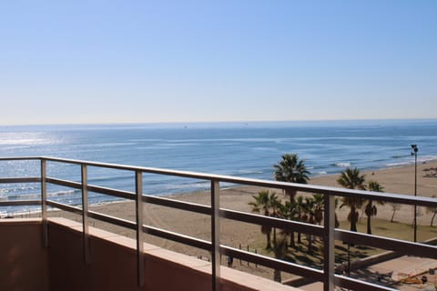 View (from property/room), Balcony/Terrace, Beach