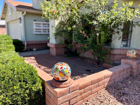 Property building, Garden view