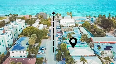 Sunrise Delight Pet-friendly, 2-min Walk To Beach Apartment in Hollywood Beach