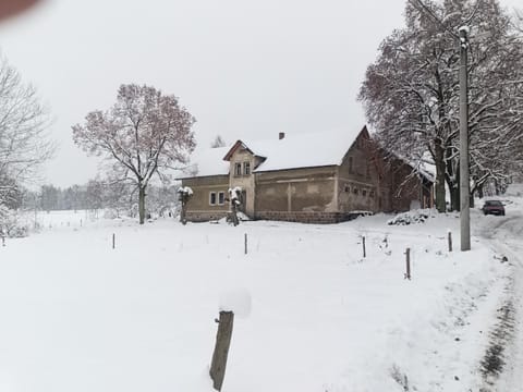 Property building, Natural landscape, Winter, Landmark view