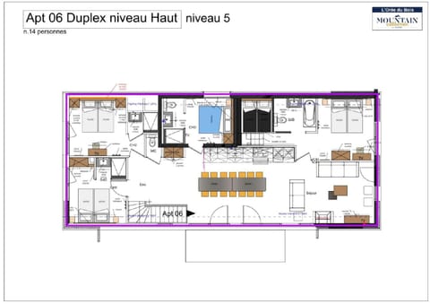 Résidence OrÉe Du Bois - 5 Pièces pour 14 Personnes 671 Apartment in Montvalezan