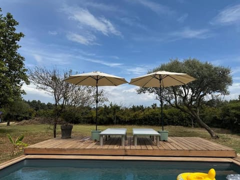 Garden, Pool view