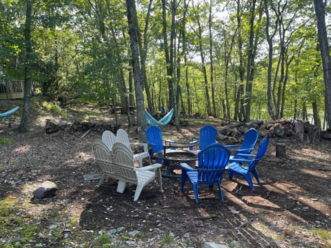 Natural landscape, Garden, Lake view, fireplace