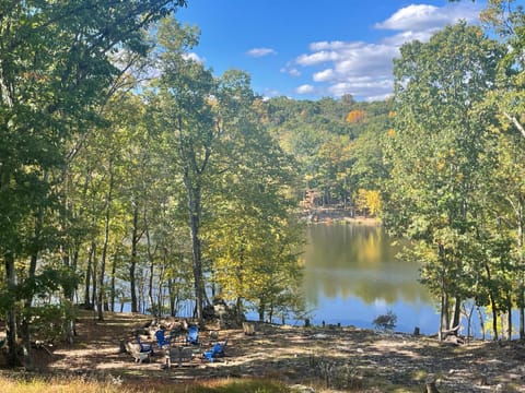 Nearby landmark, Spring, Day, Natural landscape, Lake view