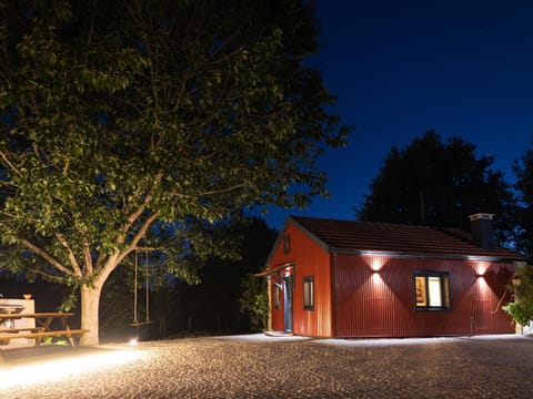 Property building, Off site, Night, Autumn