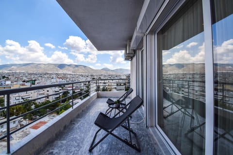 Property building, Natural landscape, View (from property/room), Balcony/Terrace, City view, Mountain view