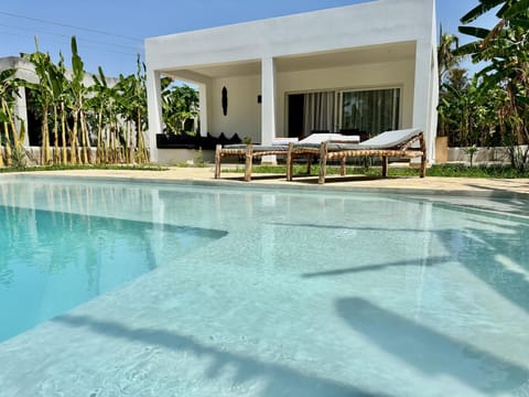 Patio, Garden, Swimming pool, sunbed