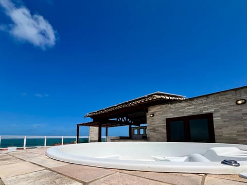 Hot Tub, Balcony/Terrace, Sea view