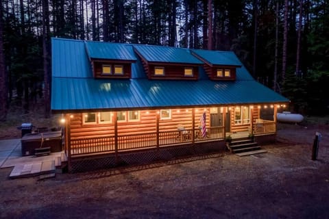 Property building, Night, Natural landscape