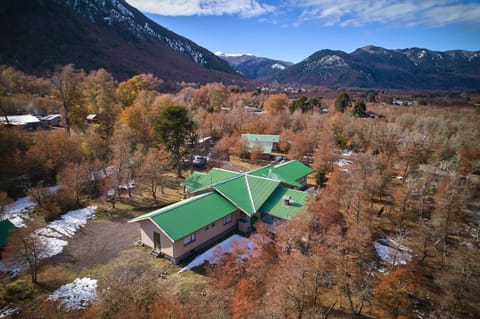 Property building, Natural landscape, Bird's eye view, Mountain view