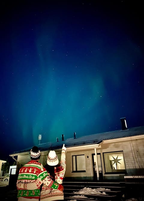 Patio, Night, Natural landscape, Winter, Garden, Garden view, Entertainment