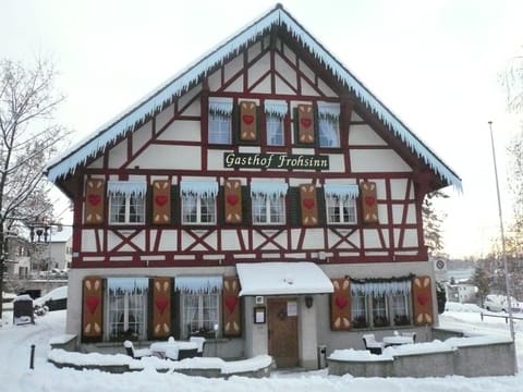 Property building, Day, Winter