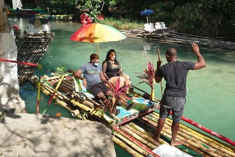 Montego Bay Bamboo Rafting & Hip strip Shopping Sightseeing, Campground/ 
RV Resort in Montego Bay