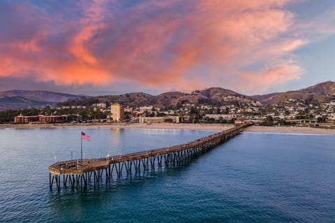 Nearby landmark, Natural landscape, Beach, Mountain view, Sea view, Sunset