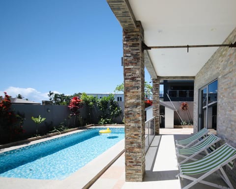 Pool view, Swimming pool, sunbed