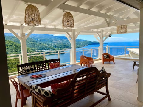 Villa Ozalee Vue panoramique sur la baie de Malendure Villa in Bouillante