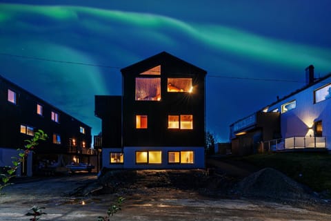 Property building, Night, Natural landscape