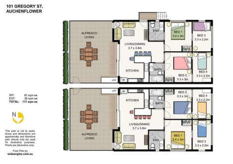 Milton Mews Red Townhouse - Auchenflower, pets Apartment in Toowong