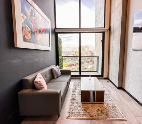 Skyline Suites - Elegant Living with Coworking & Scenic Views Apartment in Bogota