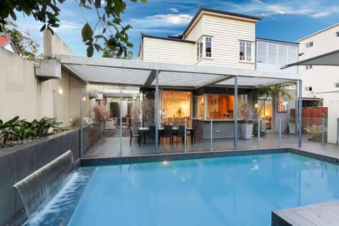 Property building, Pool view