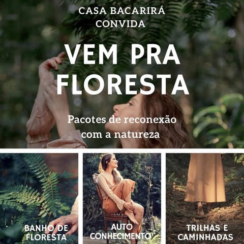 Casa Bacarirá - Floresta com Yoga e Café da Manhã Vegano Bed and Breakfast in São Sebastião