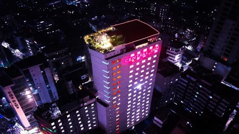 Property building, Bird's eye view, City view