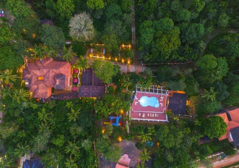 Bird's eye view, Swimming pool