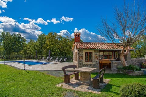 Natural landscape, Pool view, Swimming pool, sunbed