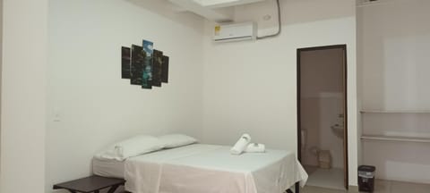 Photo of the whole room, Bedroom, air conditioner