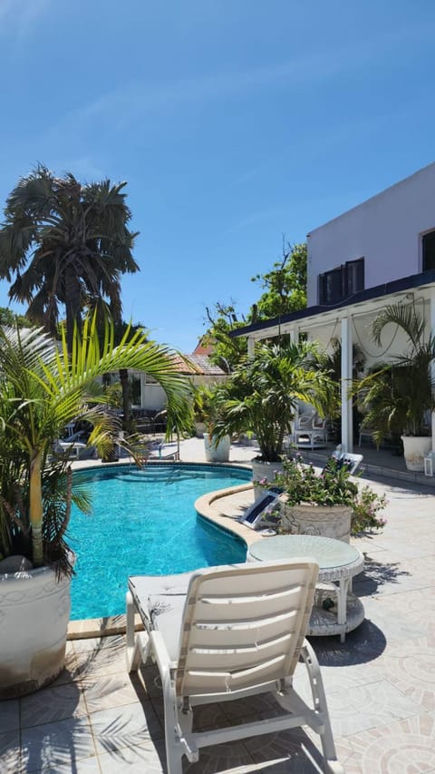 Patio, Garden, Balcony/Terrace, Pool view, sunbed