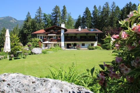 Facade/entrance, Garden, Mountain view
