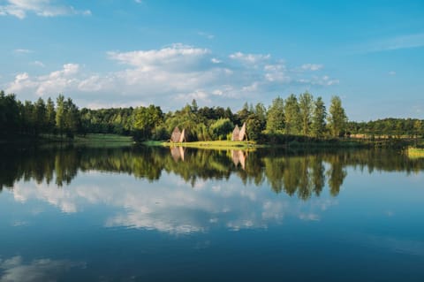 Property building, Day, Natural landscape, Lake view