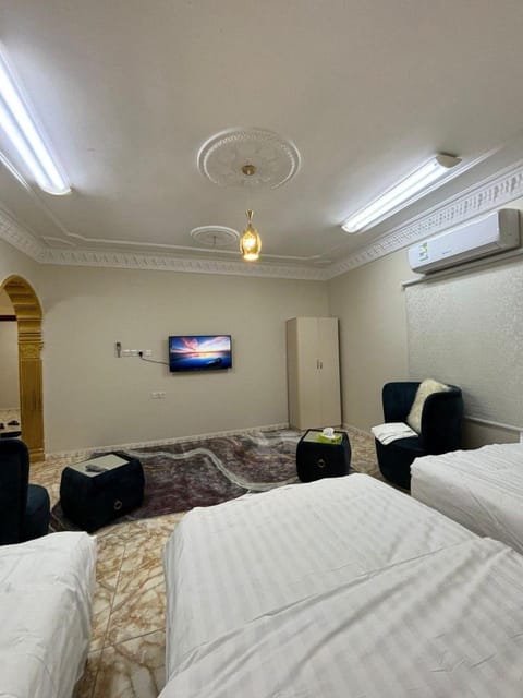 Bed, TV and multimedia, Living room, Photo of the whole room, Seating area, Bedroom, air conditioner