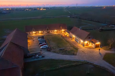 Property building, View (from property/room), Sunset, Inner courtyard view