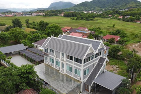 Property building, Day, Natural landscape, Bird's eye view, View (from property/room), View (from property/room), Balcony/Terrace, Garden view, Garden view, Mountain view, Mountain view