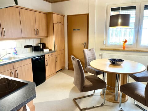 Kitchen or kitchenette, Seating area, Dining area, dishwasher, toaster