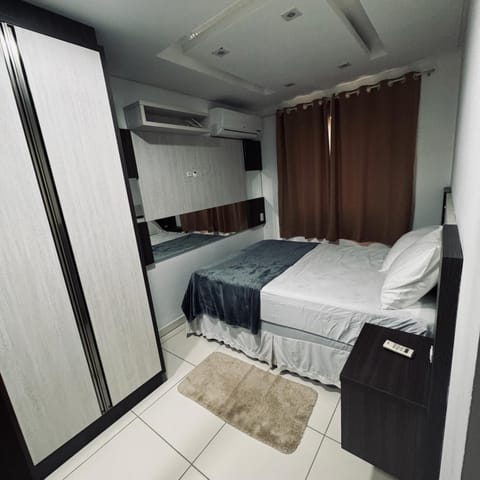 Bed, Photo of the whole room, Bedroom, wardrobe, air conditioner