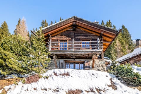 La Ruinette-lovely Ski Inski Out Verbier Chalet Chalet in Riddes