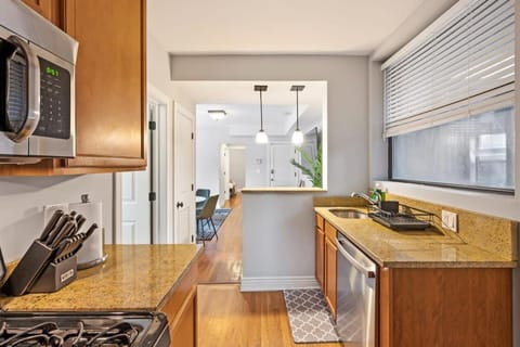 Designer Apartment 10 Min Walk to Wrigley Apartment in Wrigleyville