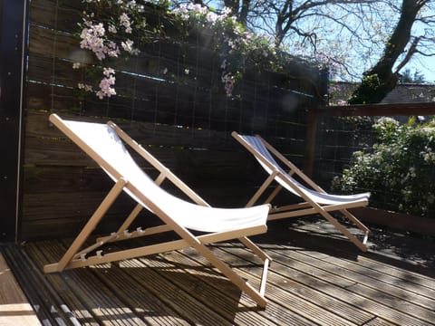 Balcony/Terrace, sunbed