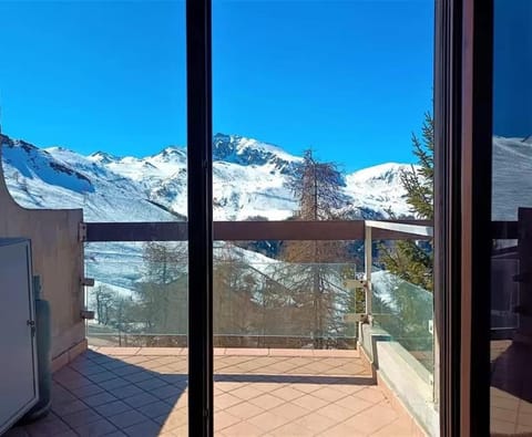 Winter, View (from property/room), Balcony/Terrace, Mountain view