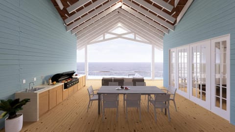 Kitchen or kitchenette, Beach