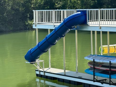 Luxury Cabin Slide into Lake Pool Hot Tub Games House in Douglas Lake